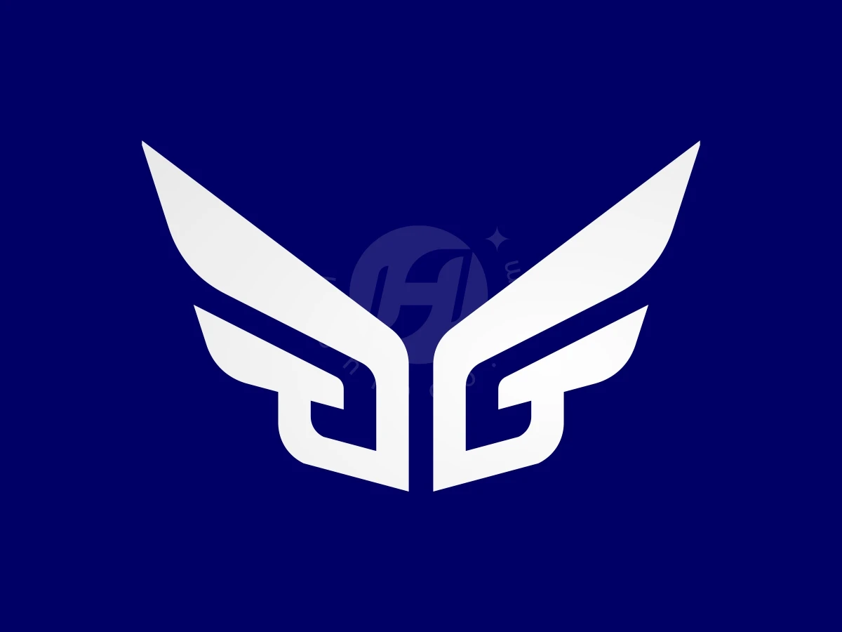 Modern Flying G Or GG Letter Logo - Technology Logo design by Aira for sale on Highlogo