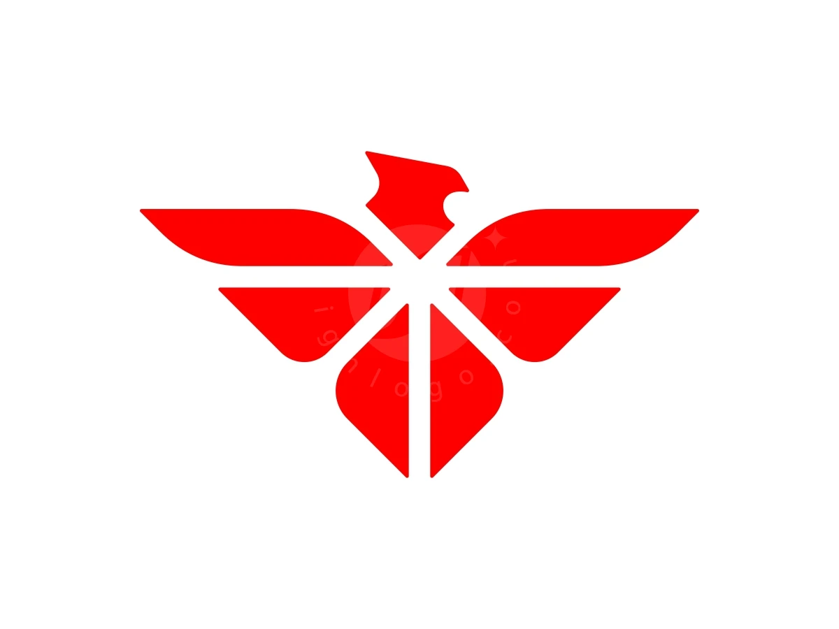 Iconic Modern Phoenix Bird Logo - preview 1