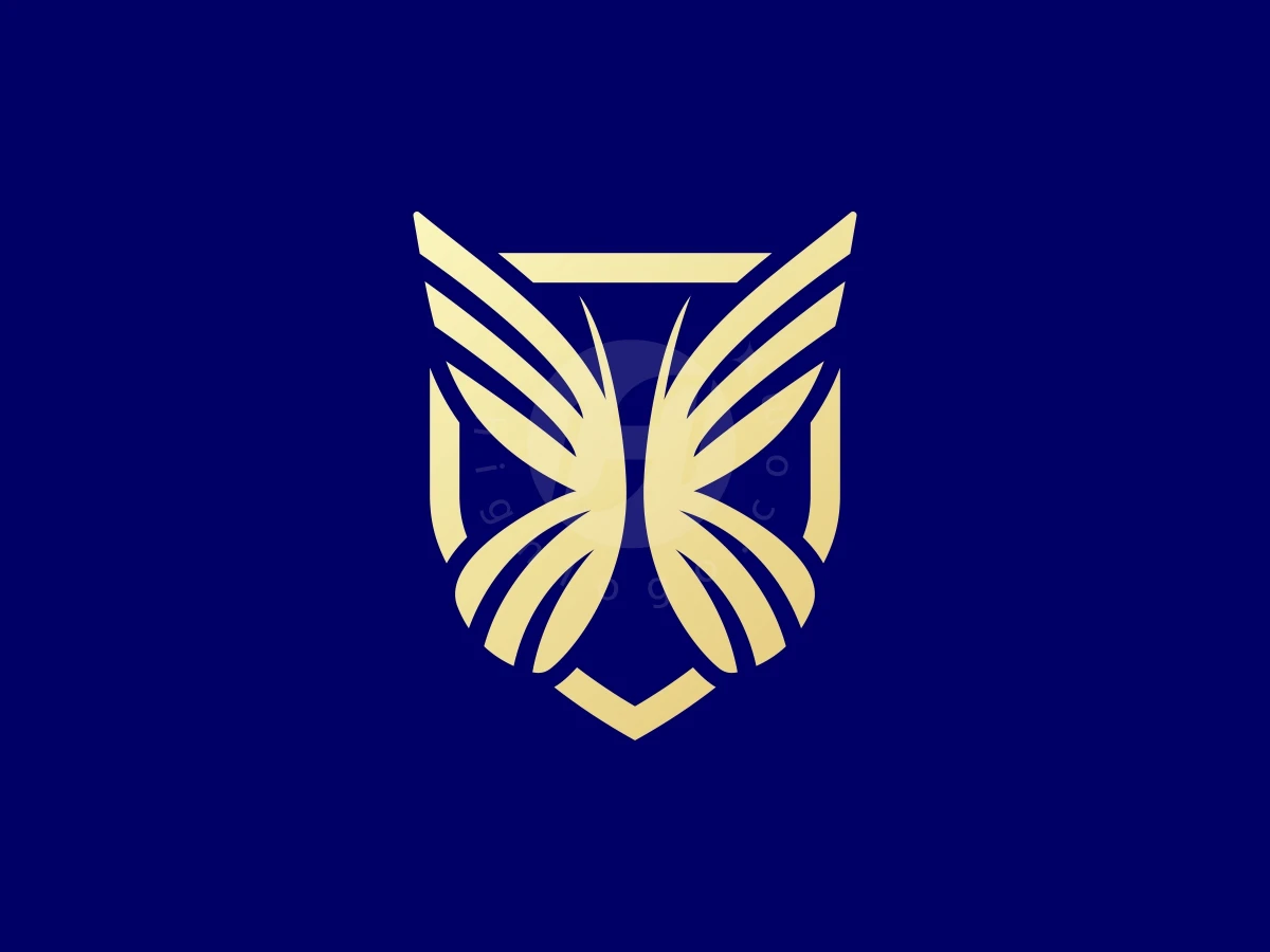 Butterfly Guardian Shield Logo - preview 1