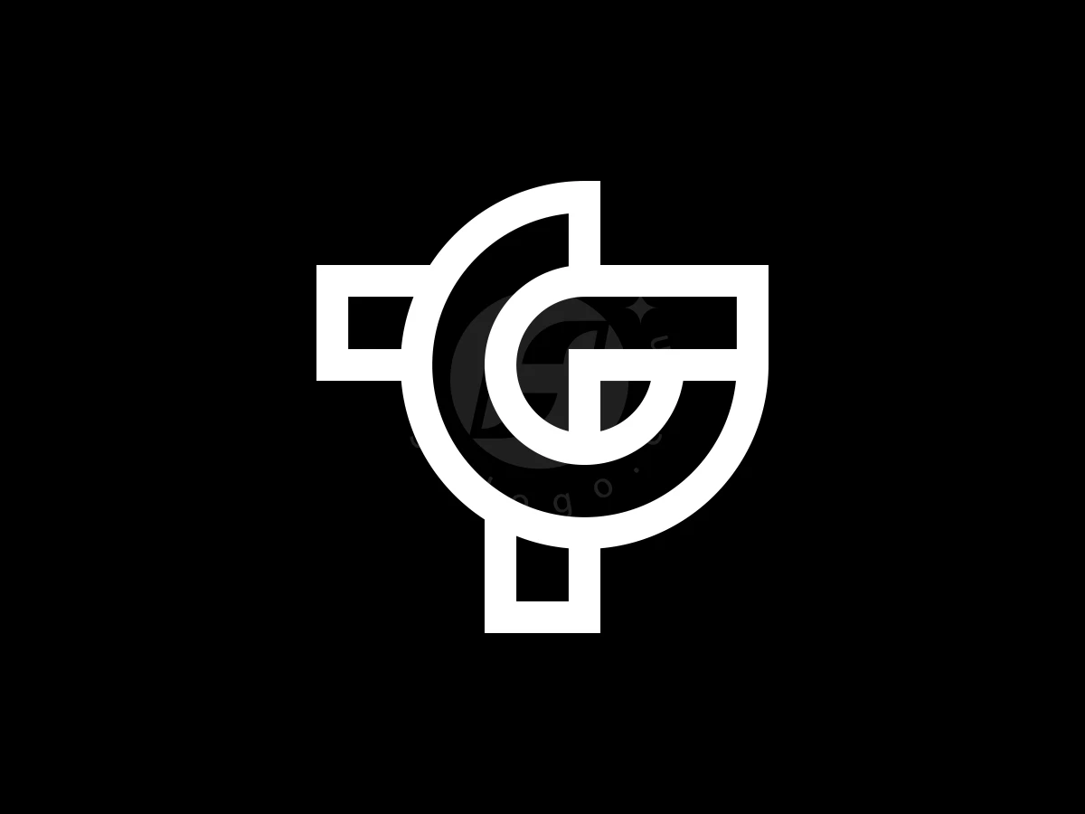 Modern TC CT Initial Letter Logo - preview 1
