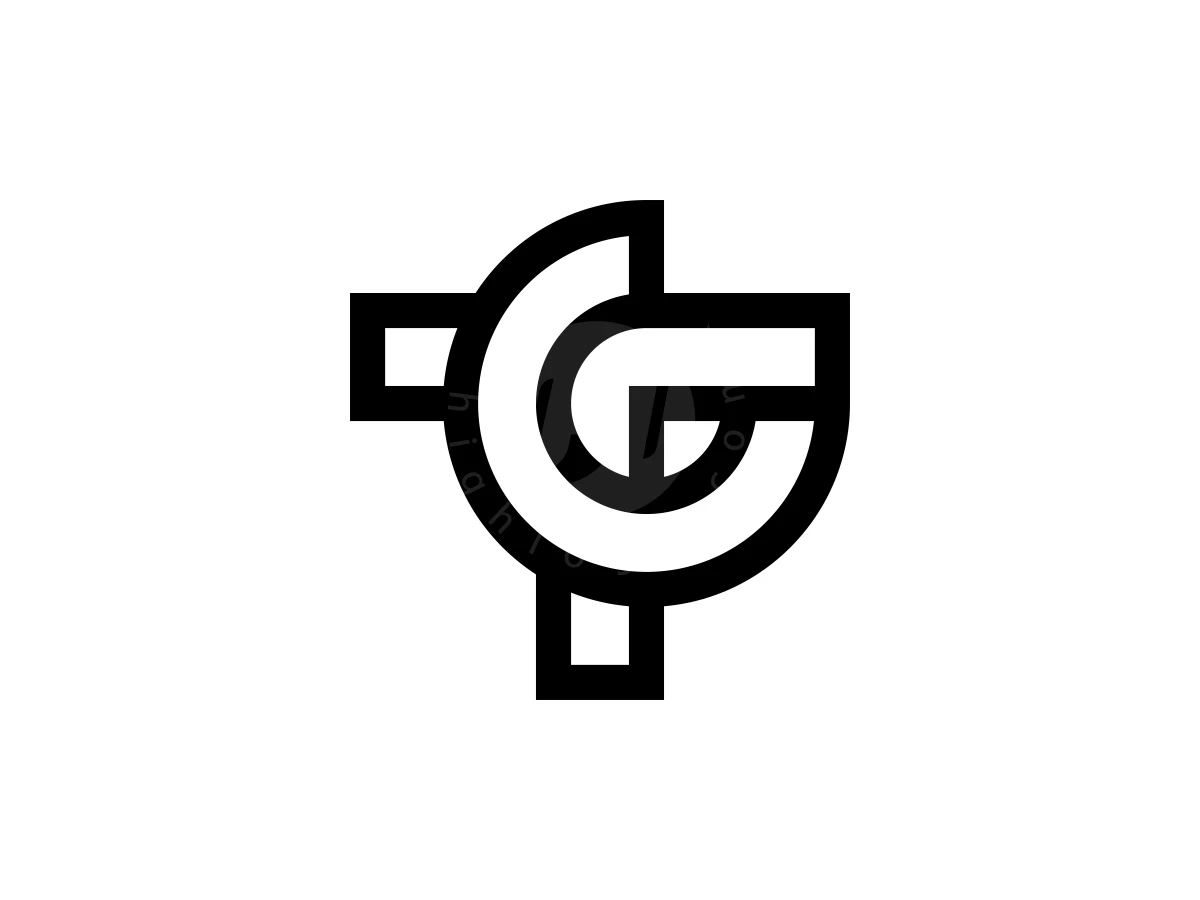 Modern TC CT Initial Letter Logo - Logo Logo design by Aira for sale on Highlogo