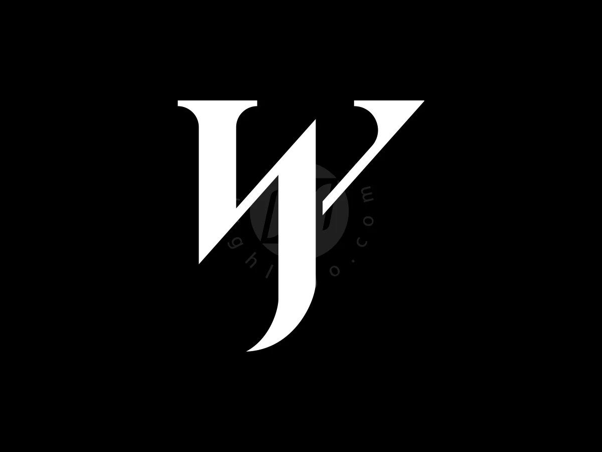 Elegant Wj Jw Letter Logo - Logo Logo design by Aira for sale on Highlogo