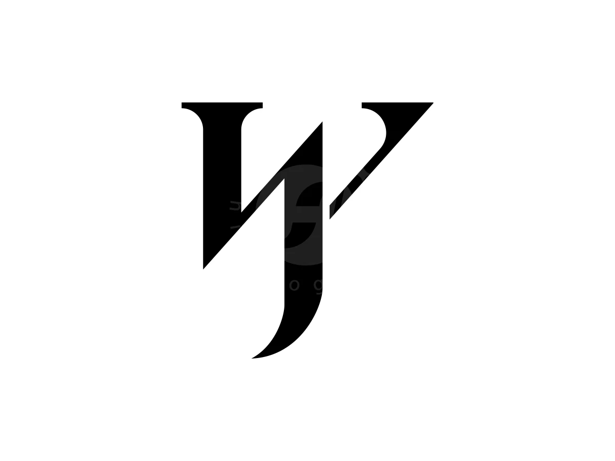 Elegant Wj Jw Letter Logo - preview 1