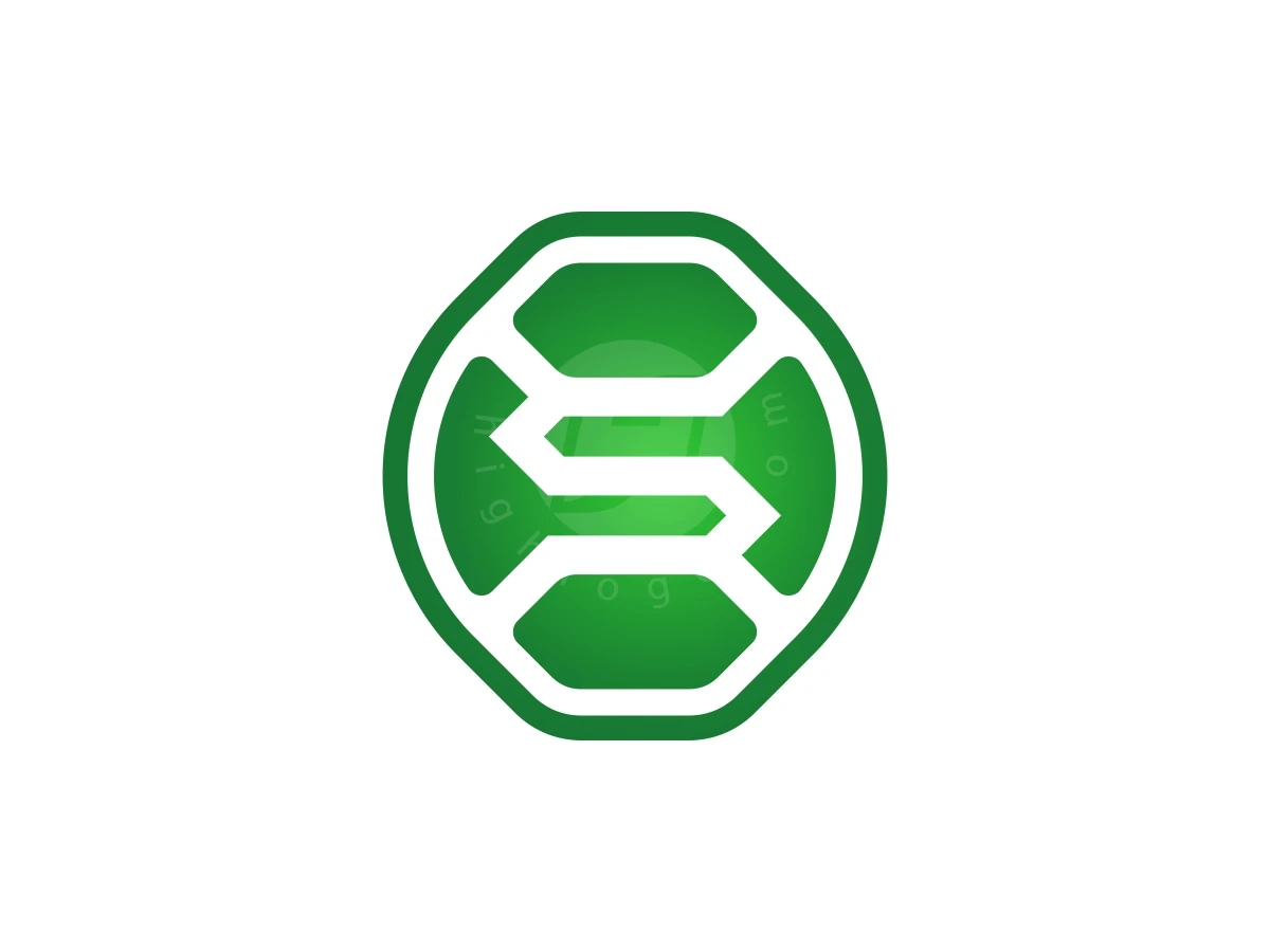 Letter S Turtle Shell Logo - Logo Logo design by Aira for sale on Highlogo