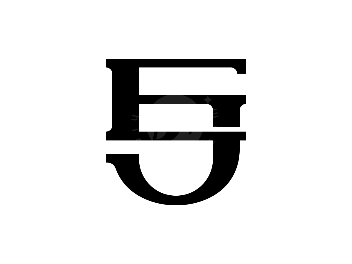 Elegant EJ JE Letter Logo - preview 1