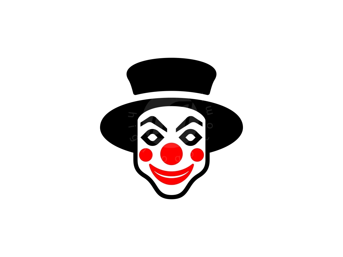 Iconic Clown With Hat Logo - Gaming Logo design by Aira for sale on Highlogo