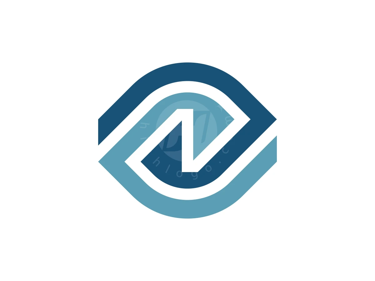 Letter N Optical Eye Logo - Logo Logo design by Aira for sale on Highlogo