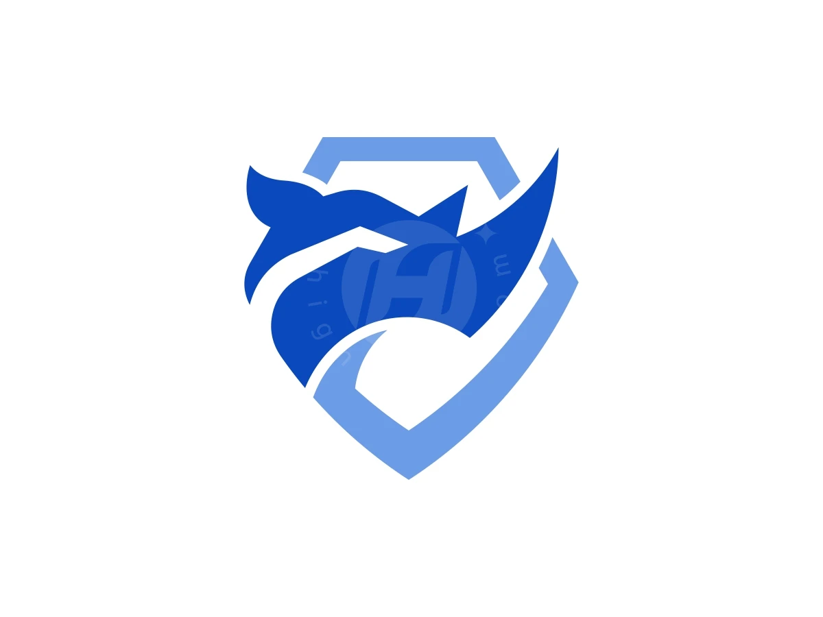 Modern Rhino Security Shield Logo - Animal Logo design by Aira for sale on Highlogo