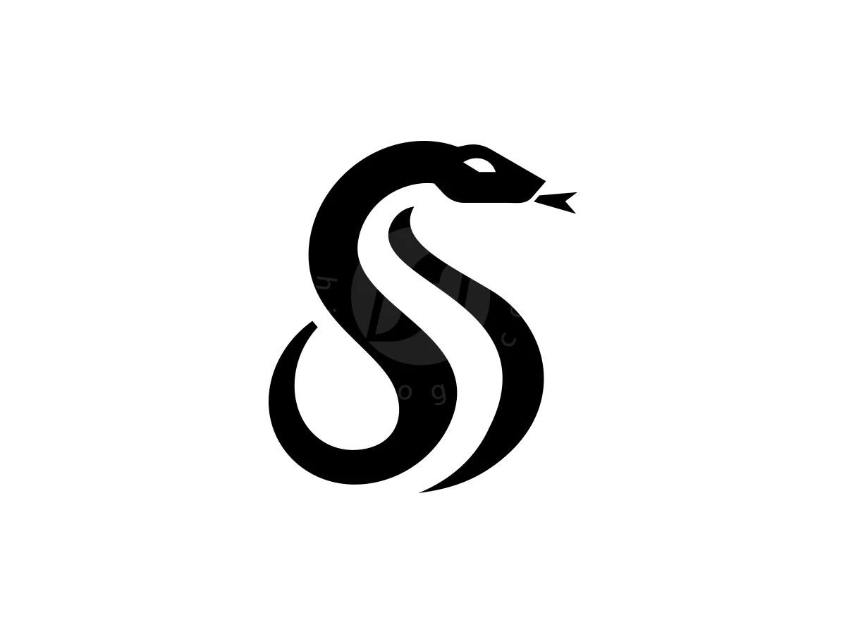 Iconic Snake S Letter Logo - preview 1