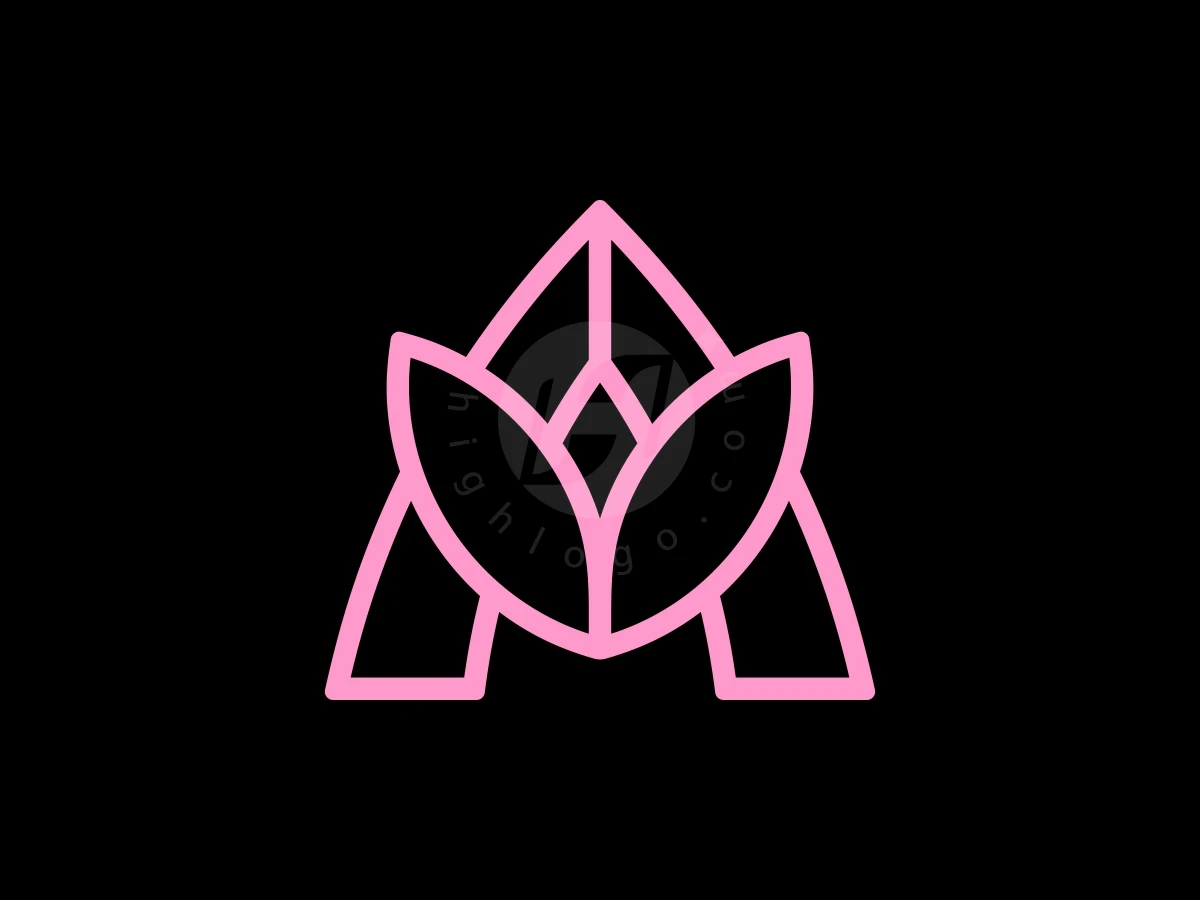 Beautiful Tulip A Letter Logo - Beauty Logo design by Aira for sale on Highlogo