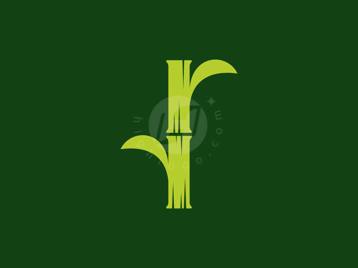 Simple Letter Rr Bamboo Logo - General Logo design by Andhikart for sale on Highlogo