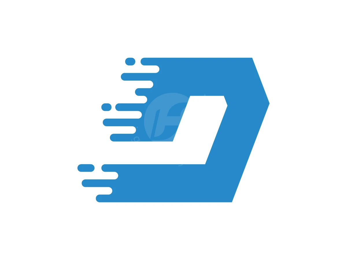 D Letter Of Data Logo - preview 1
