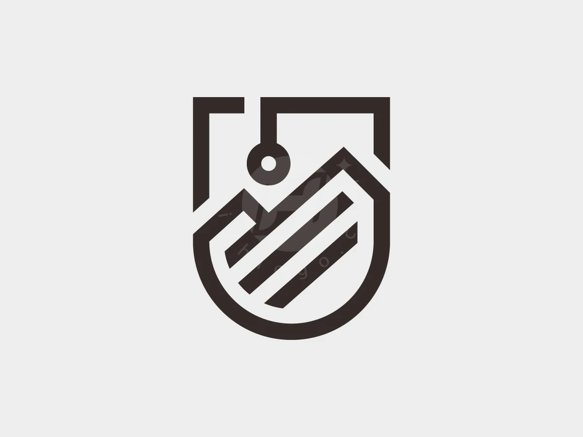 Simple Outline Mountain Crane Logo - Real Estate Logo design by ArizalArsyad for sale on Highlogo