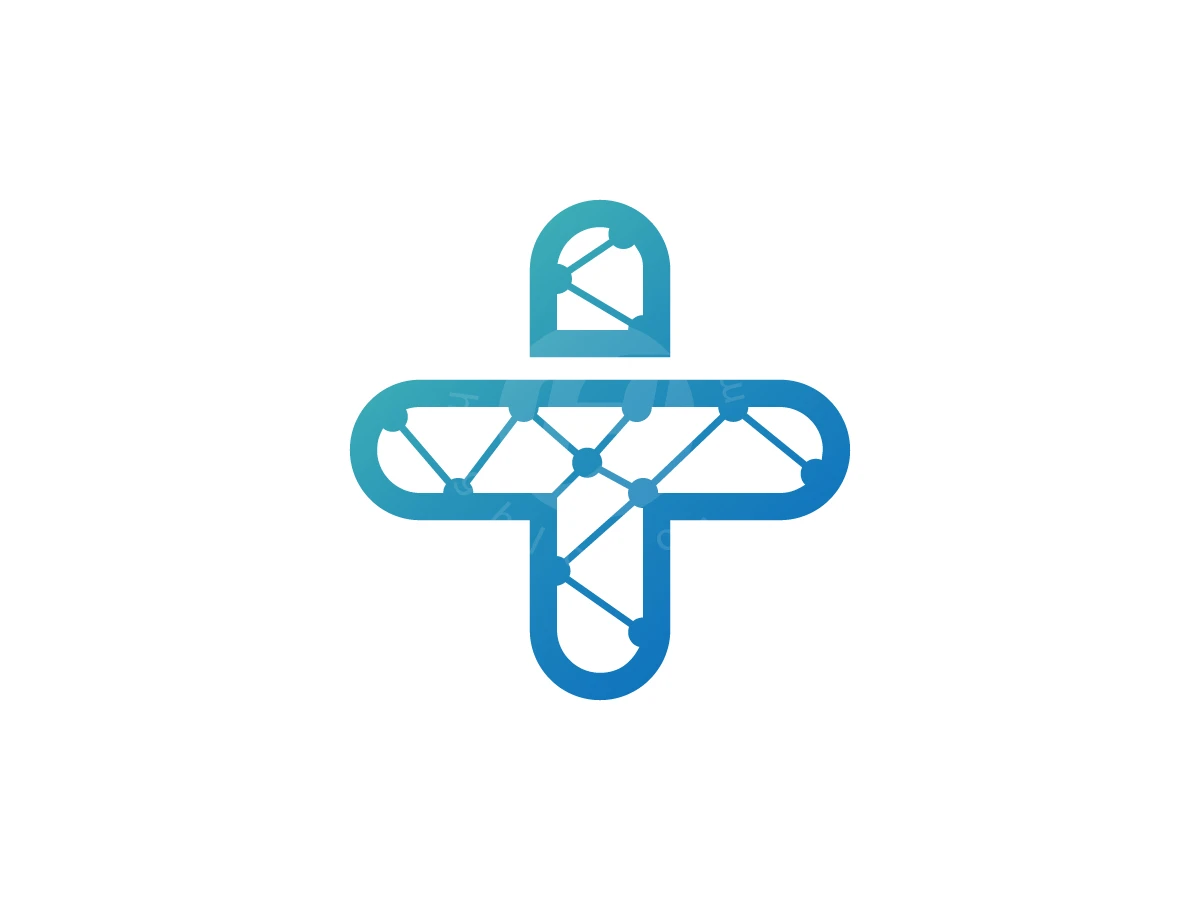Modern Letter T Medical Logo - Health Logo design by ArizalArsyad for sale on Highlogo
