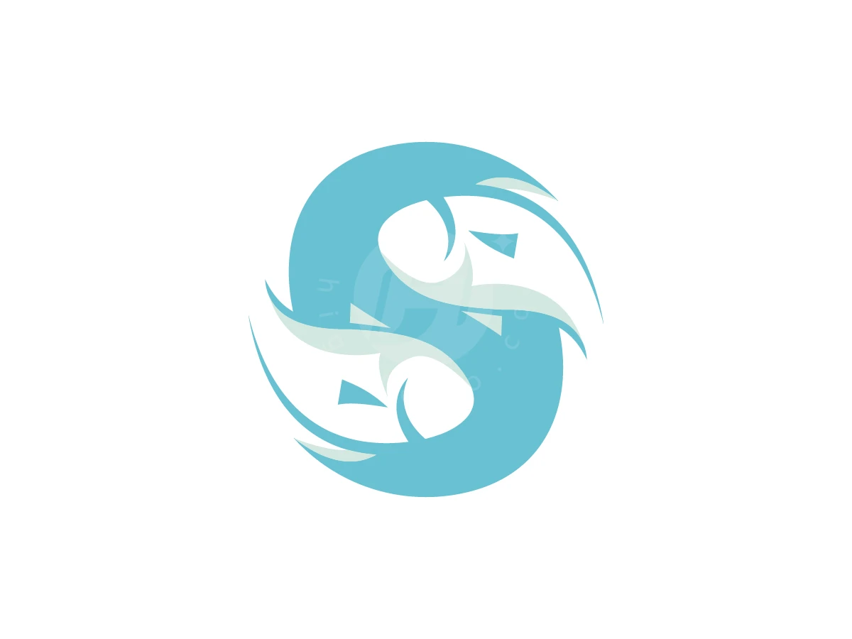 Simple Modern S Letter Fish Logo - Food Logo design by ArizalArsyad for sale on Highlogo