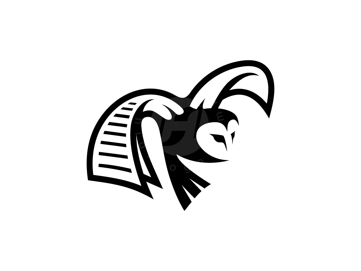 Modern Silhouette Paper Owl Logo, Black and white flying owl graphic integrates a lined paper wing with a smooth, curved wing on white.
