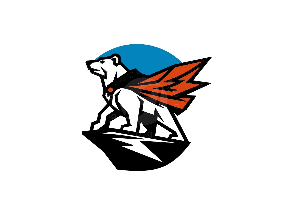 Caped Superhero Bear Logo - Animal Logo design by Eka Eka for sale on Highlogo