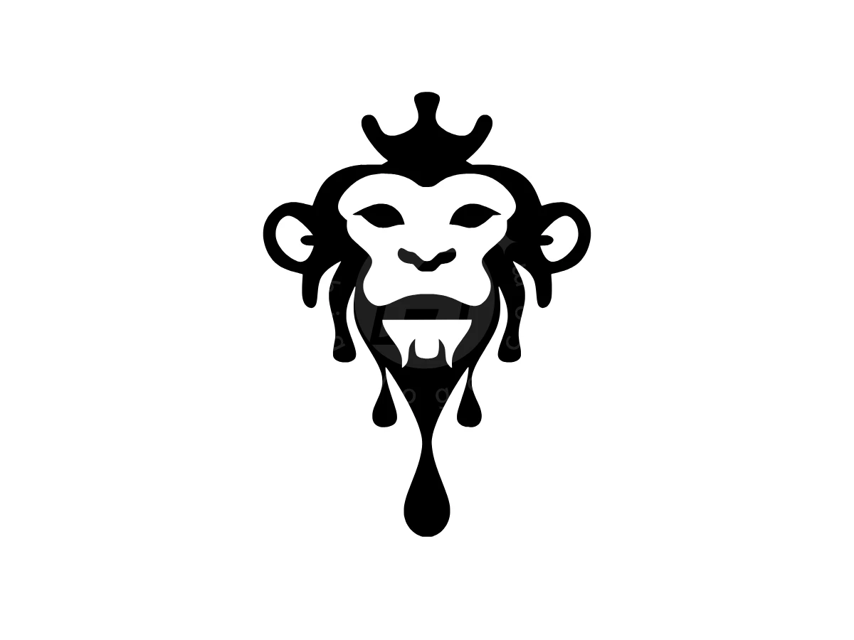 Liquid Monkey Logo - Animal Logo design by Eka Eka for sale on Highlogo