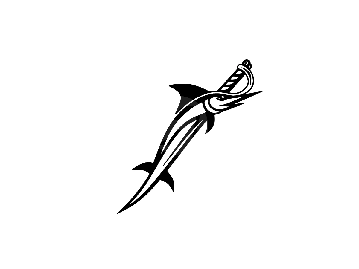Minimalist Swordfish Logo - Animal Logo design by Eka Eka for sale on Highlogo