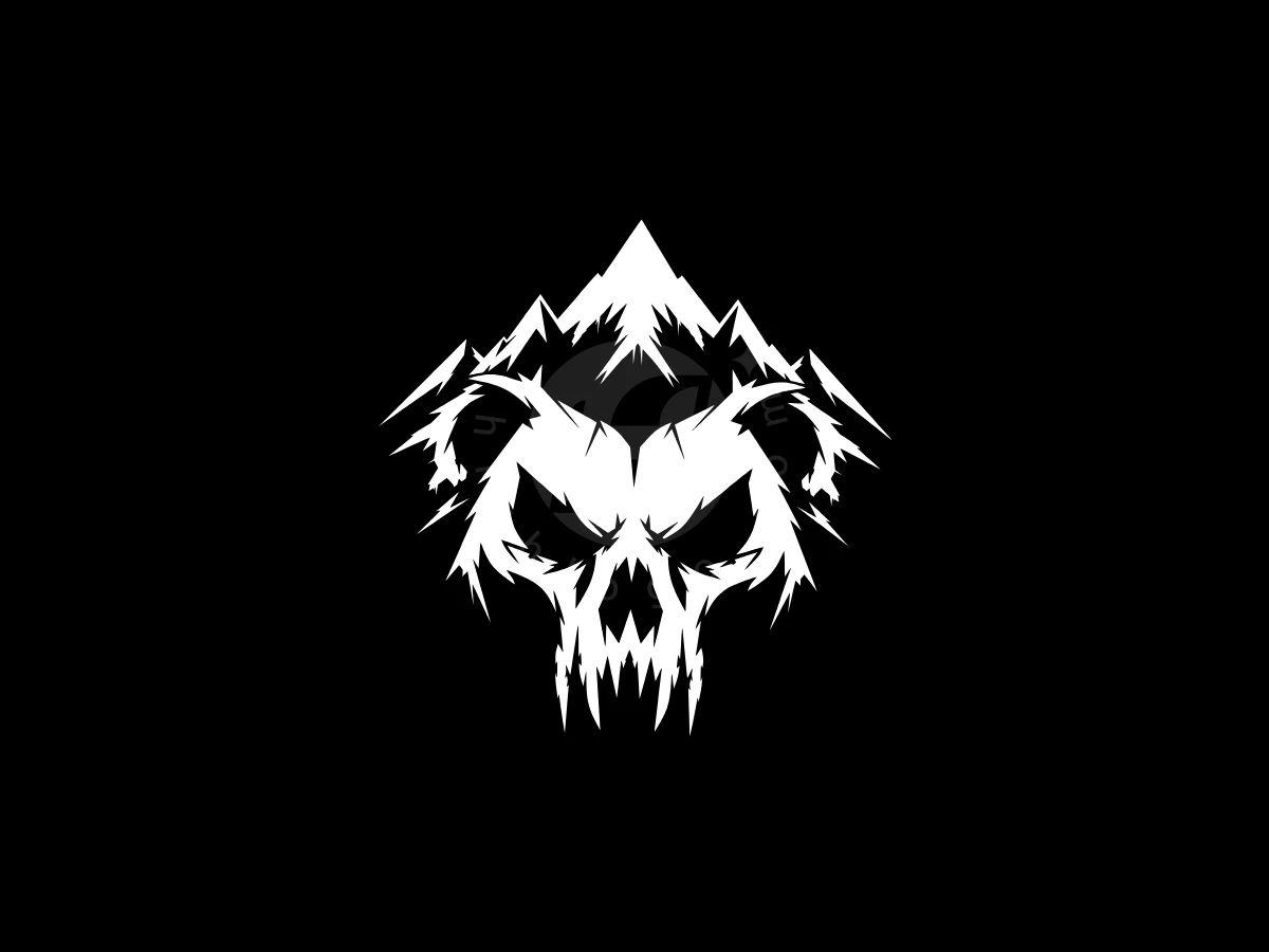 Snowy Mountain Bear Skull Logo - Animal Logo design by Eka Eka for sale on Highlogo