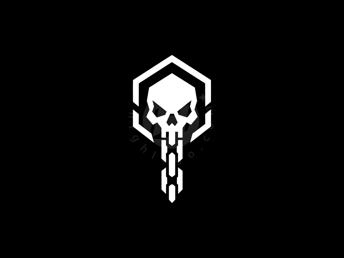 Skull Shield Key Logo - Technology Logo design by Eka Eka for sale on Highlogo