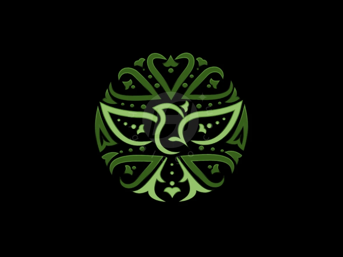 Bird Herbal Circle Logo - Animal Logo design by Eka Eka for sale on Highlogo