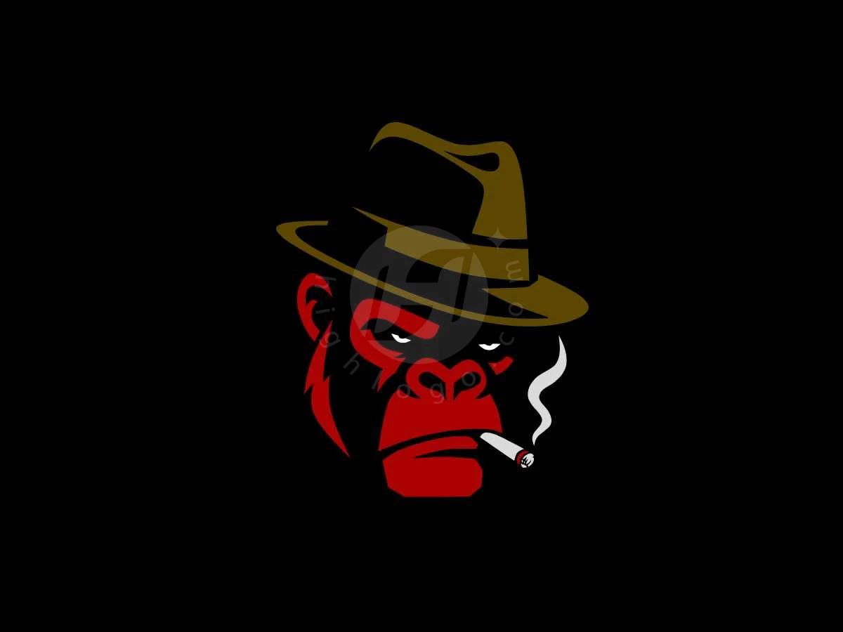 Mafia Gorilla Logo - Animal Logo design by Eka Eka for sale on Highlogo