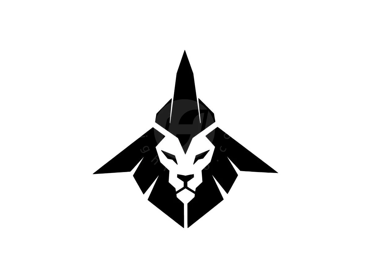 Lion Fighter Plane Logo - Technology Logo design by Eka Eka for sale on Highlogo