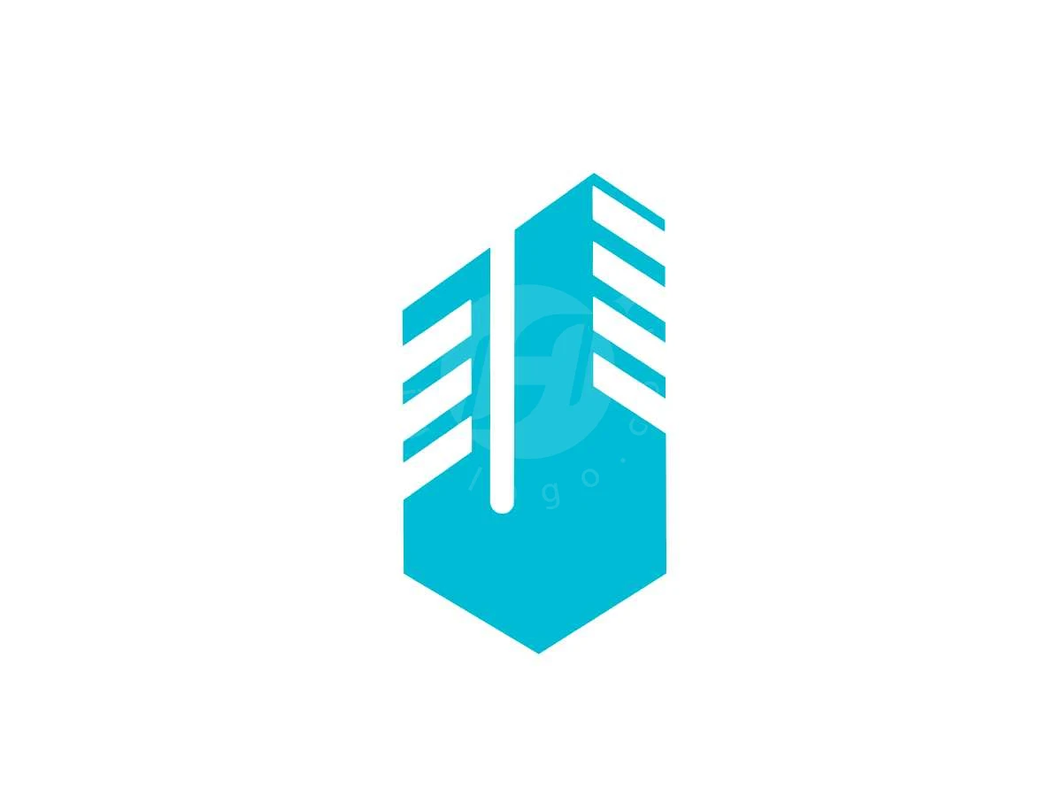 Gedung Huruf U Minimalis Modern Logo - Real Estate Logo design by Eka Eka for sale on Highlogo