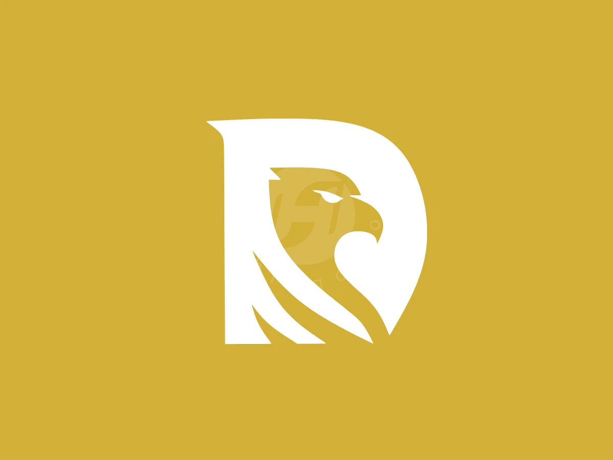 Letter D Eagle Logo - Animal Logo design by Eka Eka for sale on Highlogo