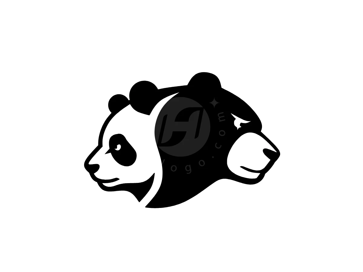 Panda And Bear Head Logo - Animal Logo design by Eka Eka for sale on Highlogo