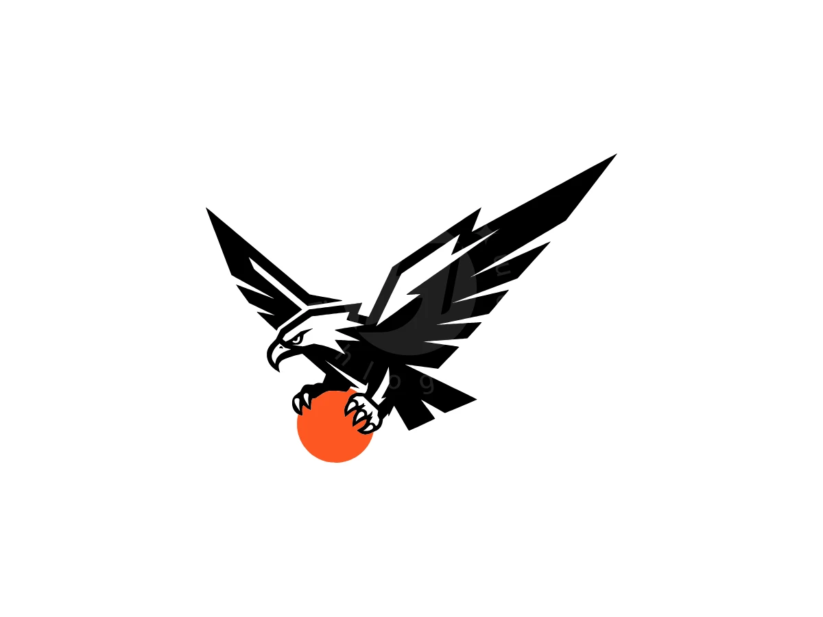 Eagle And Sun Logo - Animal Logo design by Eka Eka for sale on Highlogo