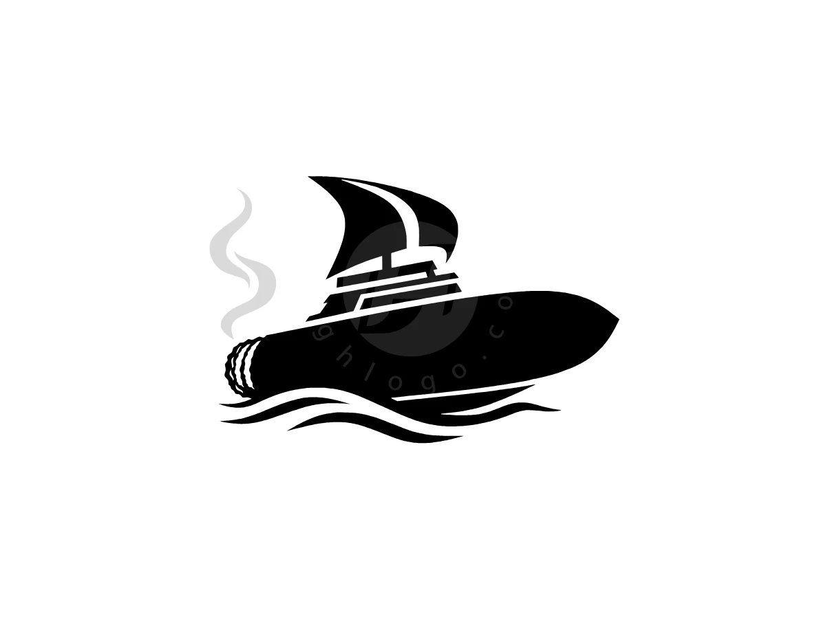 Sailing Ship Cigar Logo - Travel Logo design by Eka Eka for sale on Highlogo