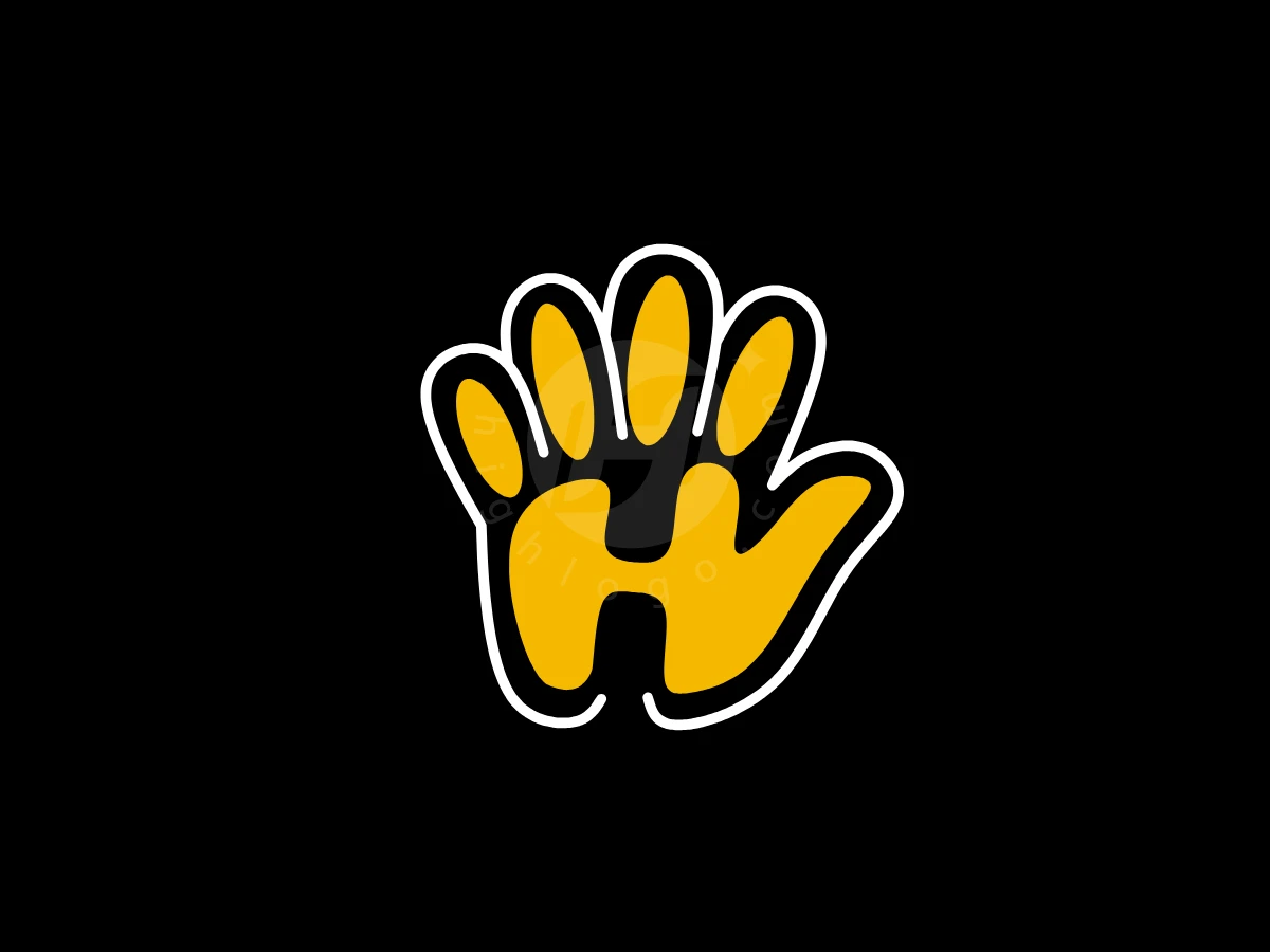 H Letter Hand Logo - Logo Logo design by Eka Eka for sale on Highlogo