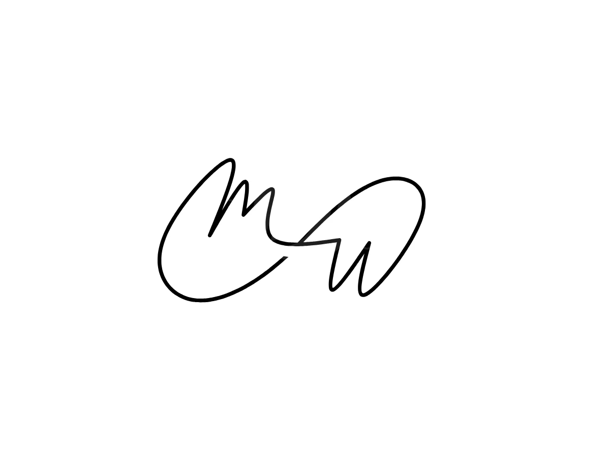 Infinity Mw Letter Single Line Art Logo - Logo Logo design by Eka Eka for sale on Highlogo