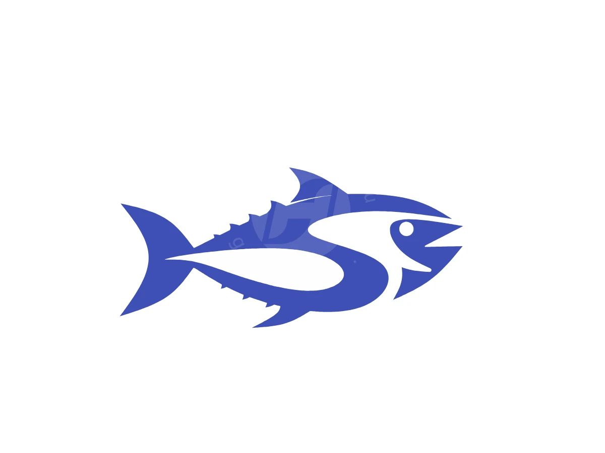 Tuna Fish Logo Letter S - Animal Logo design by Eka Eka for sale on Highlogo
