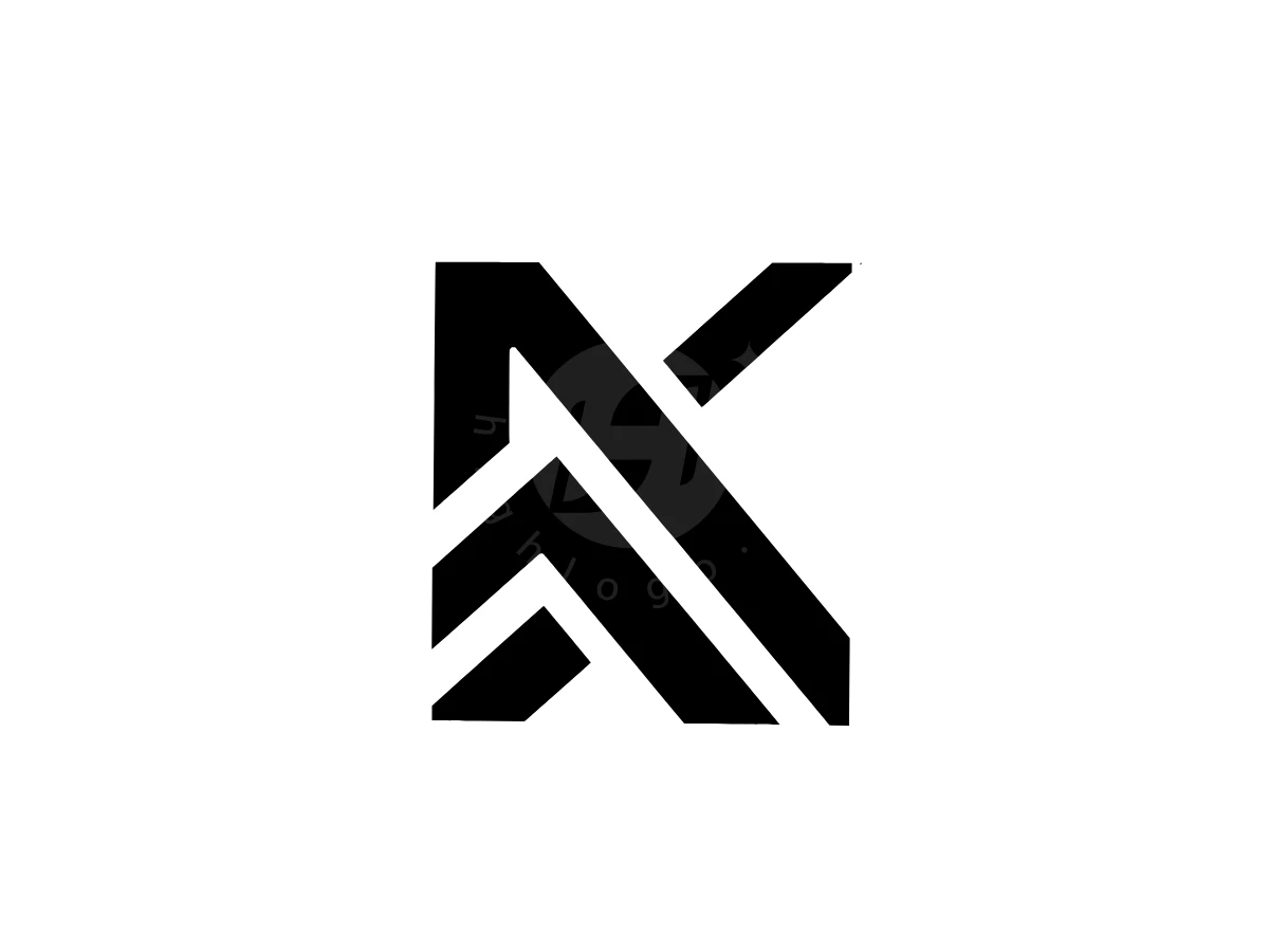 Modern Abstract K Monogram Logo - Abstract Logo design by Eka Eka for sale on Highlogo