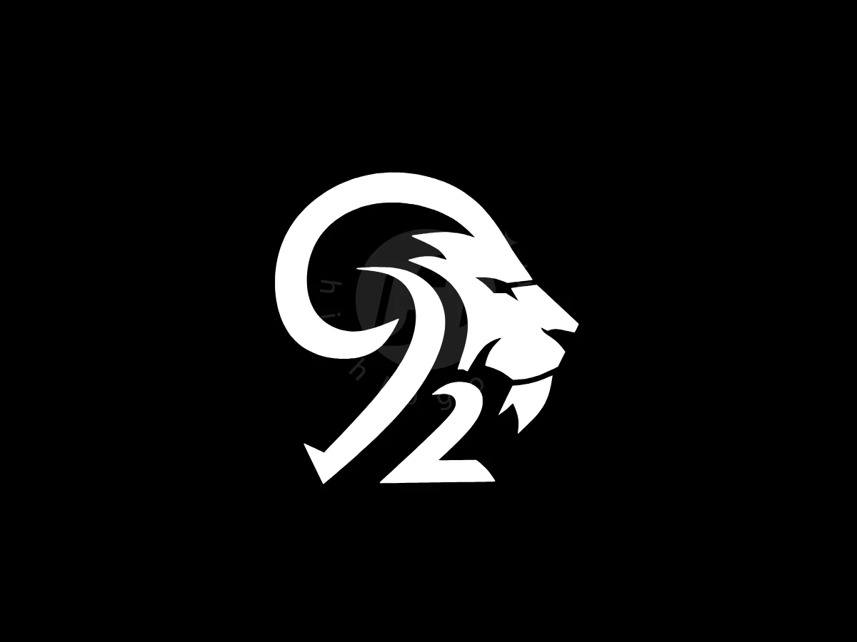 Lion Logo Number 92 - Animal Logo design by Eka Eka for sale on Highlogo