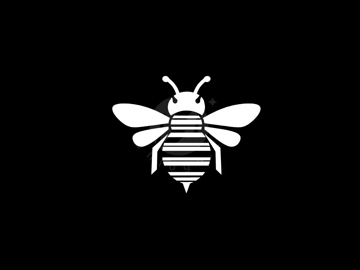 Barcode Bee Logo - Animal Logo design by Eka Eka for sale on Highlogo