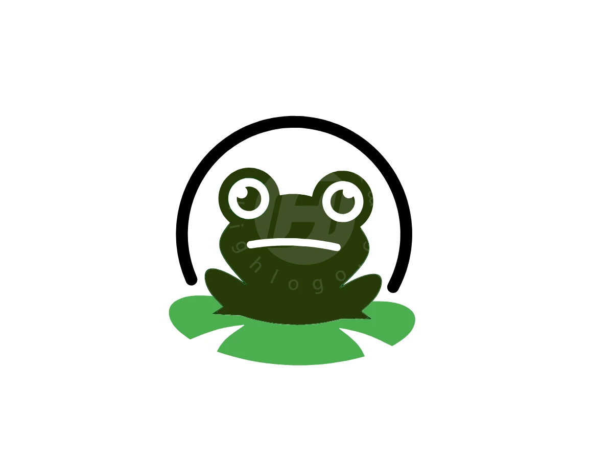 Frog And Leaf Logo - Animal Logo design by Eka Eka for sale on Highlogo
