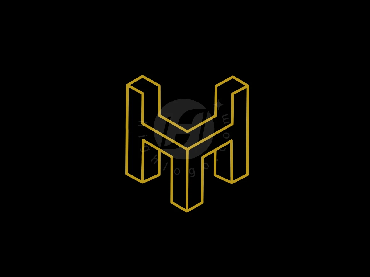Isometric Yh Or Hy Letter Monogram Logo - Logo Logo design by Eka Eka for sale on Highlogo