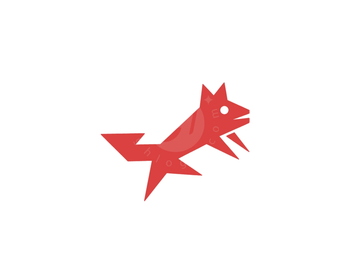 Stylish Geometric Fox Logo - Animal Logo design by Eka Eka for sale on Highlogo