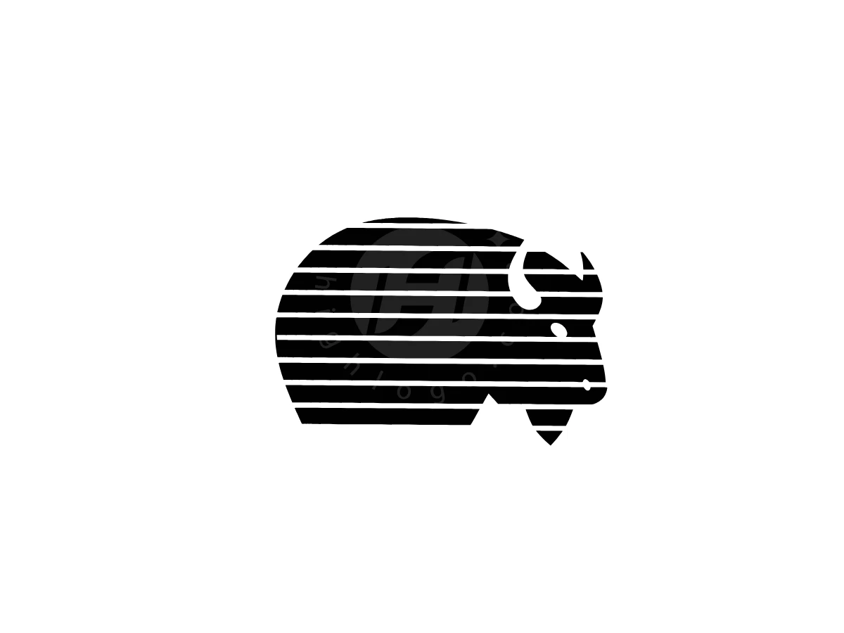 Horizontal Style Bison Logo - Animal Logo design by Eka Eka for sale on Highlogo