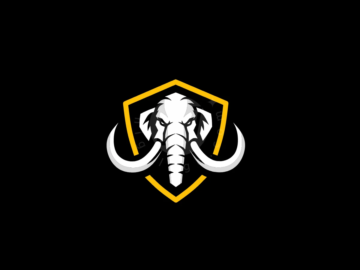 Powerful Star Mammoth Logo - Animal Logo design by Eka Eka for sale on Highlogo