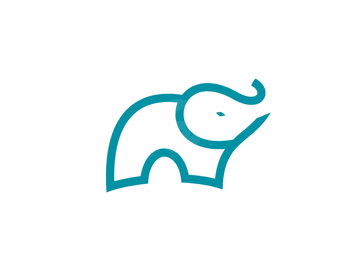 Creative Elephant Logo Letter N - preview 1