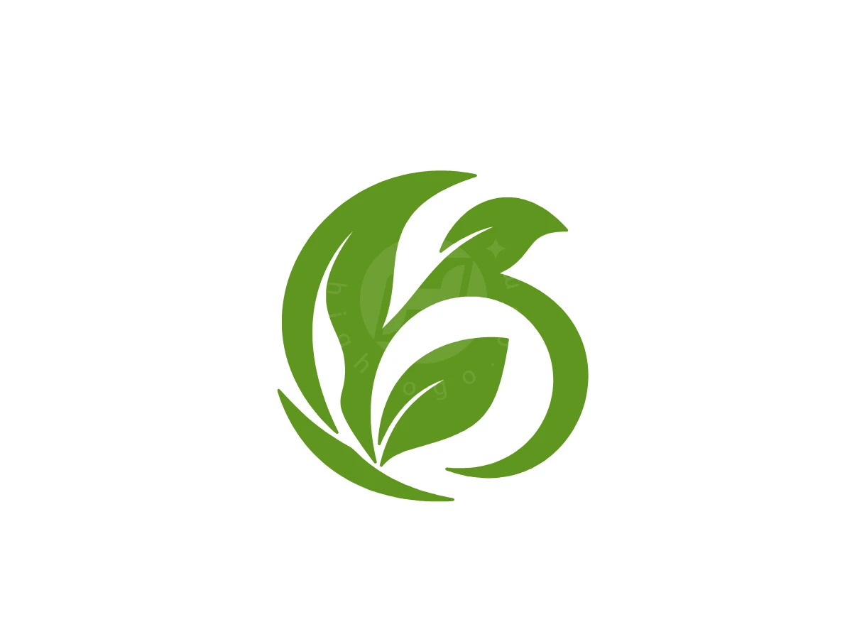 Green Leaf Health Logo Letter B - Health Logo design by Eka Eka for sale on Highlogo