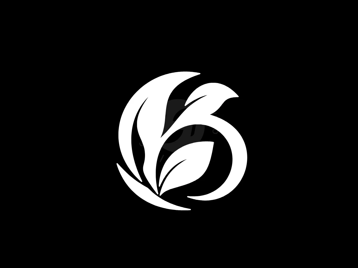 Green Leaf Health Logo Letter B - preview 1