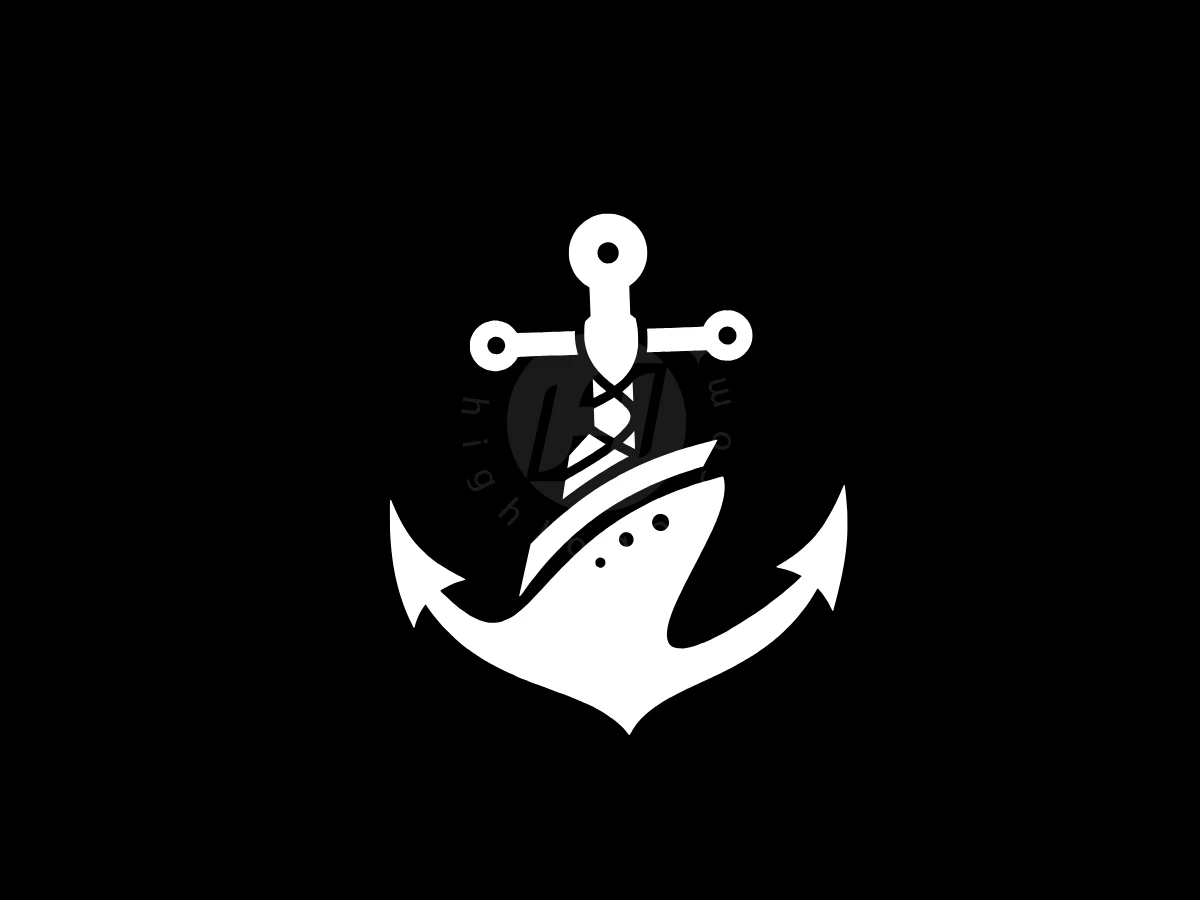 Strong Modern Ship Anchor Logo - Travel Logo design by Eka Eka for sale on Highlogo
