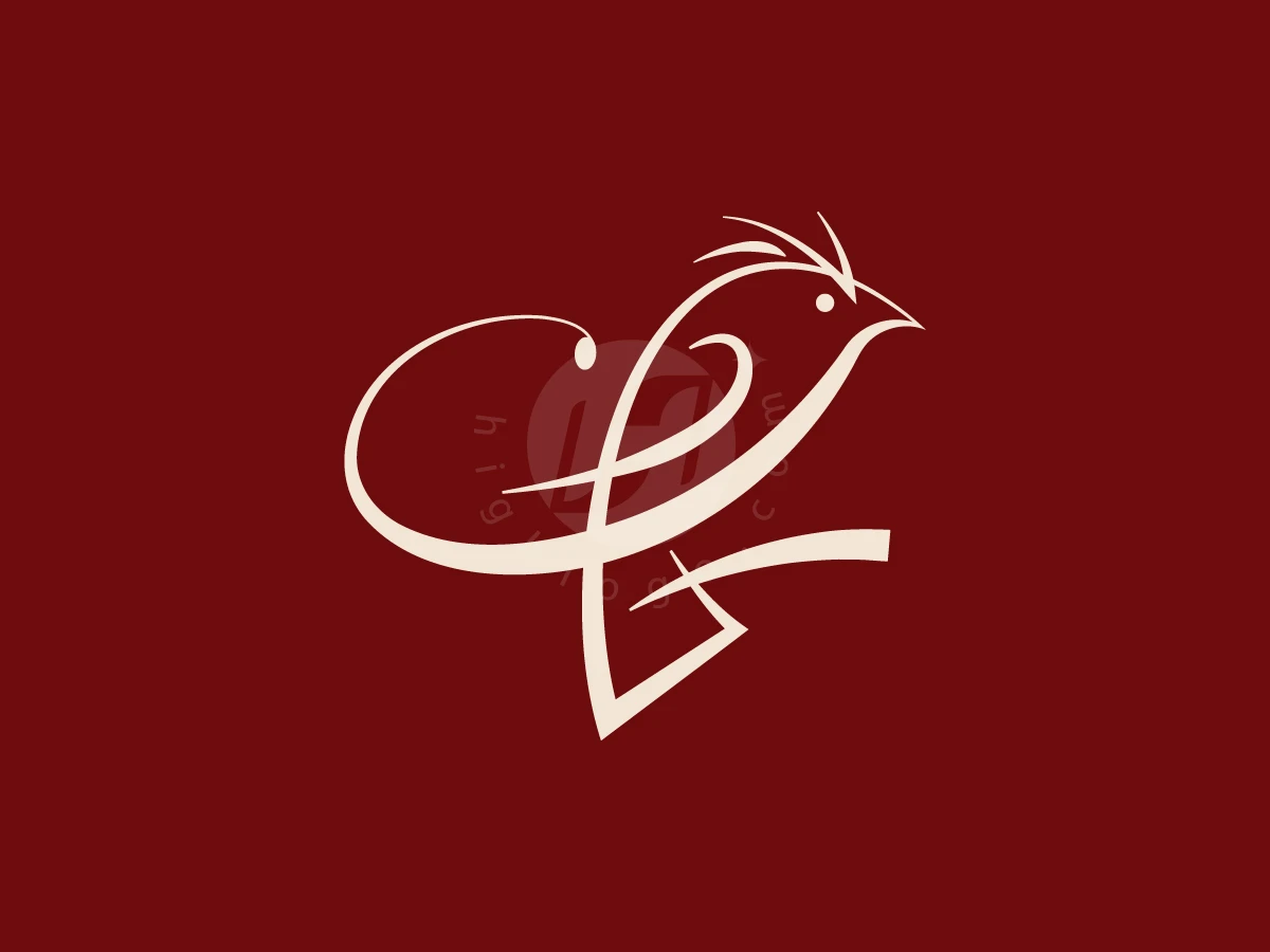 Elegant Abstract Bird Logo - Beauty Logo design by Denmaz for sale on Highlogo