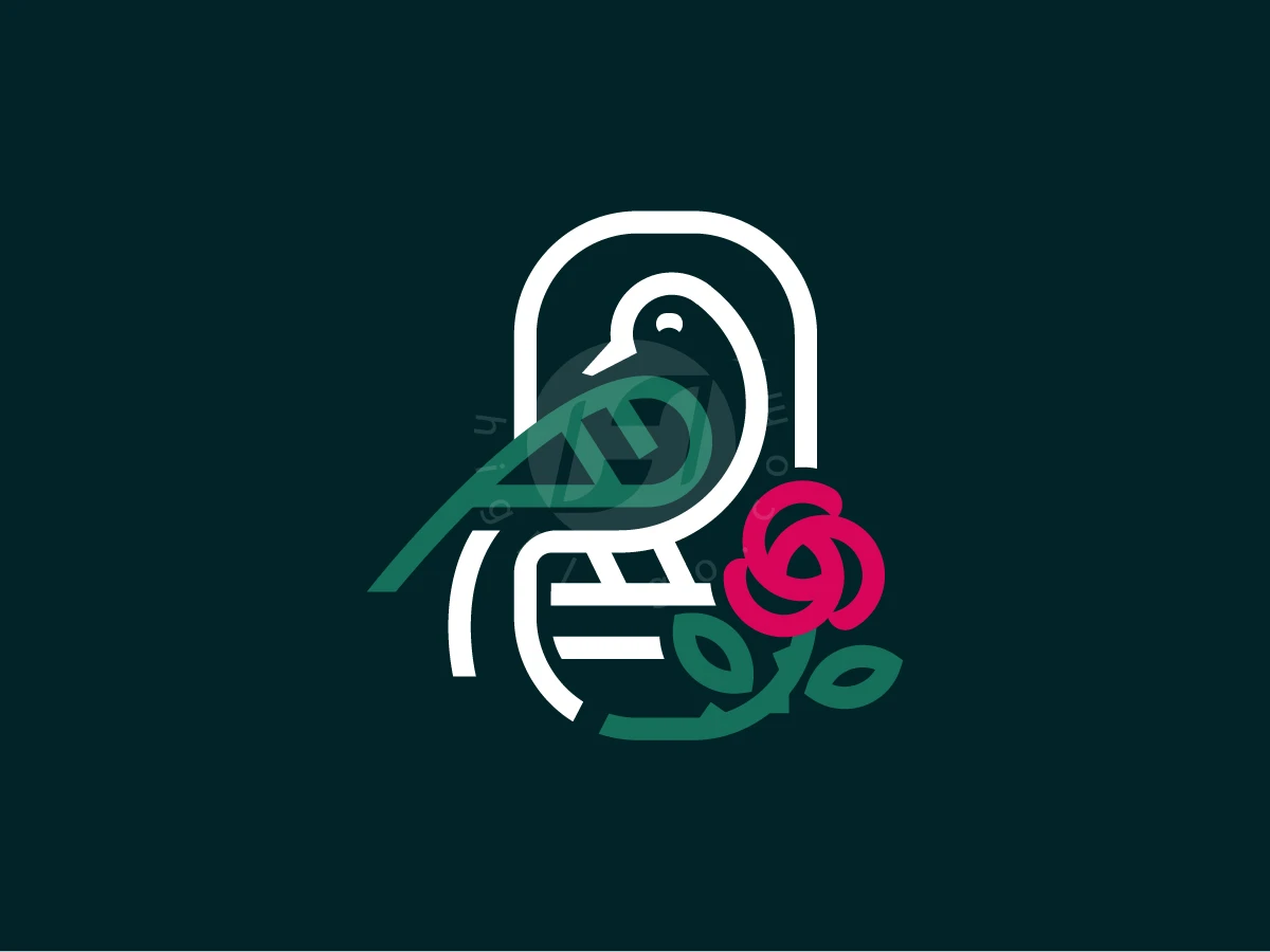 Pigeon Nature Rose Logo - preview 1